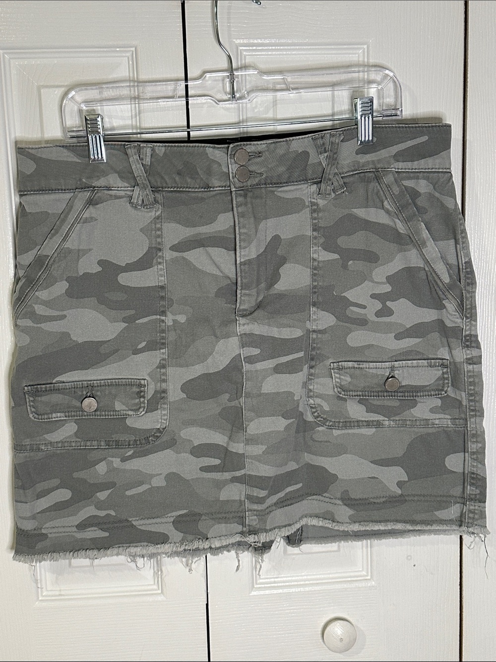 Democracy Gray Camo Skirt | 12
